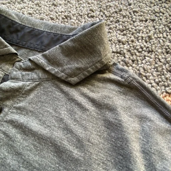 Lululemon Evolution Polo Large Heathered Grey - Picture 2 of 8